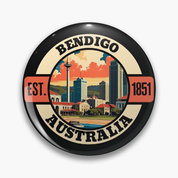 Item preview, Bendigo Australia designed and sold by aussieexplore.