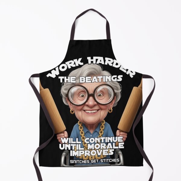 Item preview, WORK HARDER THE BEATINGS WILL CONTINUE UNTIL MORALE IMPROVES designed and sold by A-T-H.