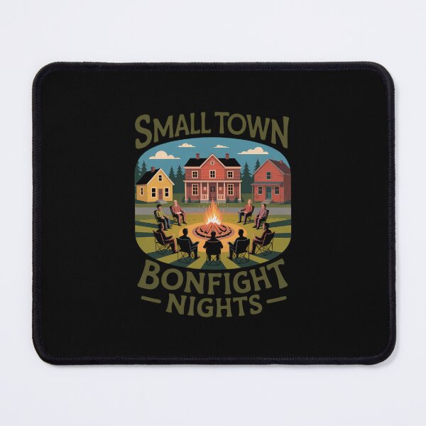 Item preview, Small Town Bonfire Nights Fall Autumn Season Townspeople designed and sold by aidenpier.
