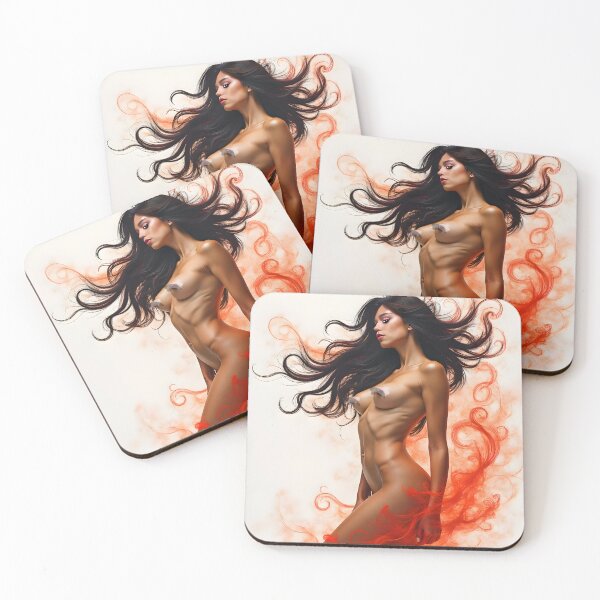 Item preview, Sexy, Smokey, Misty Jenna with Flowing Hair designed and sold by Huskyyy Designs.