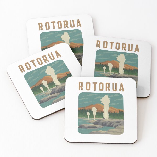 Item preview,  Rotorua Geothermal Landscape Taupo Volcanic Zone New Zealand designed and sold by Aryabek.