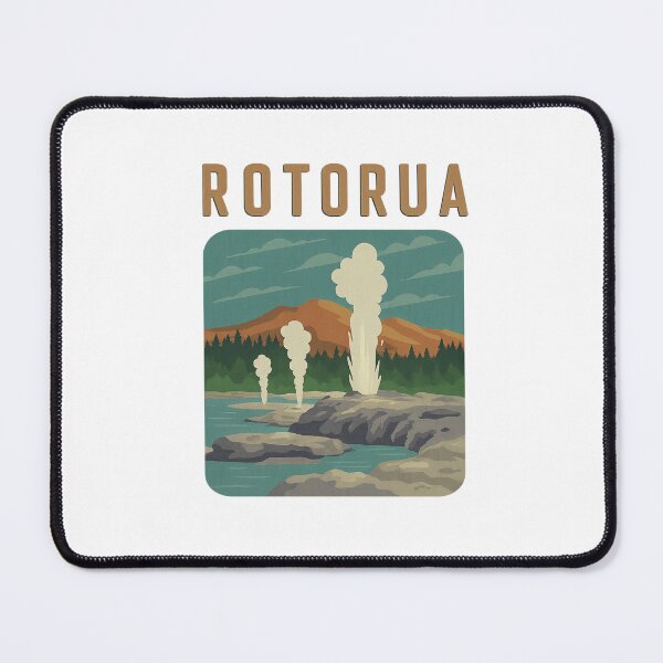 Item preview, Rotorua Geothermal Landscape Taupo Volcanic Zone New Zealand designed and sold by Aryabek.