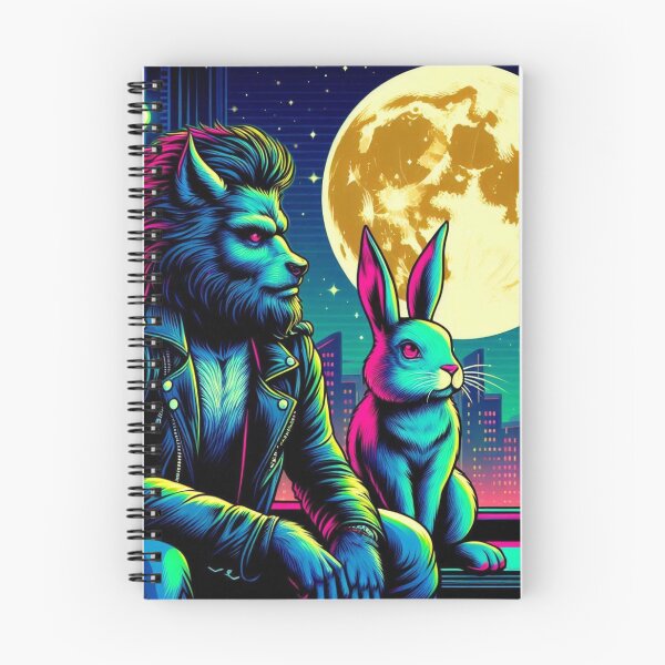 Item preview, Wolf man and bunny  designed and sold by Dogandesighn.