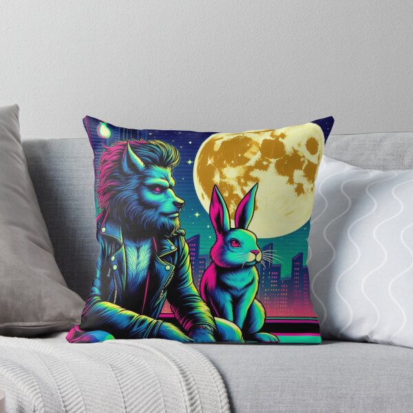 Item preview, Wolf man and bunny  designed and sold by Dogandesighn.