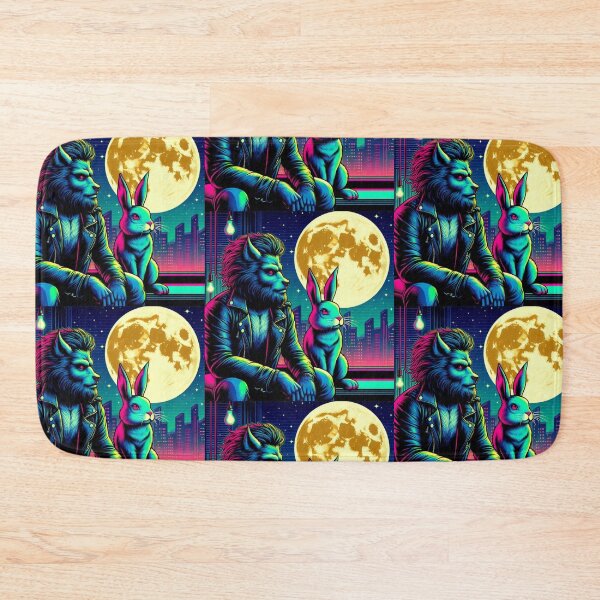 Item preview, Wolf man and bunny  designed and sold by Dogandesighn.