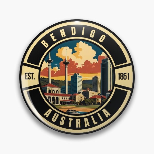 Item preview, Bendigo Australia designed and sold by aussieexplore.
