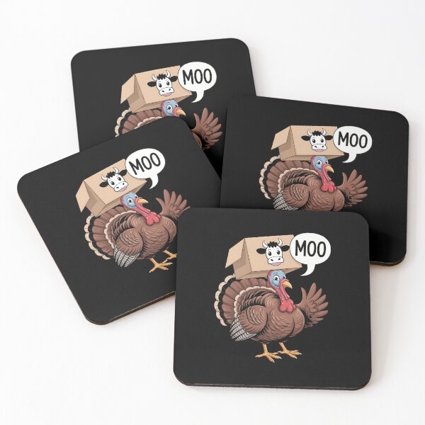 Item preview, Turkey Disguised As Cow Moo Funny Thanksgiving Farmer Lover designed and sold by aidenpier.