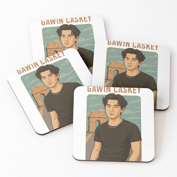 Item preview,  Gawin Caskey Stylish Portrait in Black Shirt designed and sold by Aryabek.