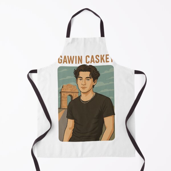 Item preview, Gawin Caskey Stylish Portrait in Black Shirt designed and sold by Aryabek.