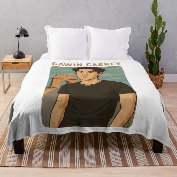 Item preview, Gawin Caskey Stylish Portrait in Black Shirt designed and sold by Aryabek.