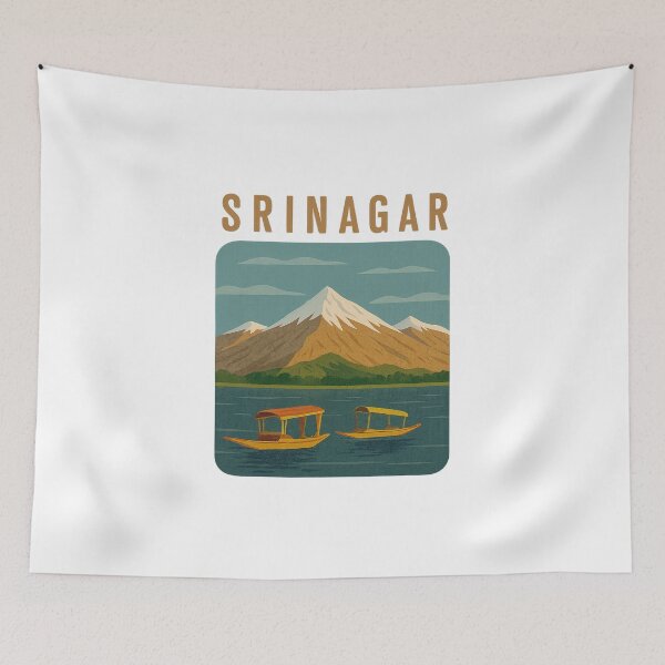 Item preview, Srinagar Dal Lake Shikara Boats Jammu and Kashmir India designed and sold by Aryabek.