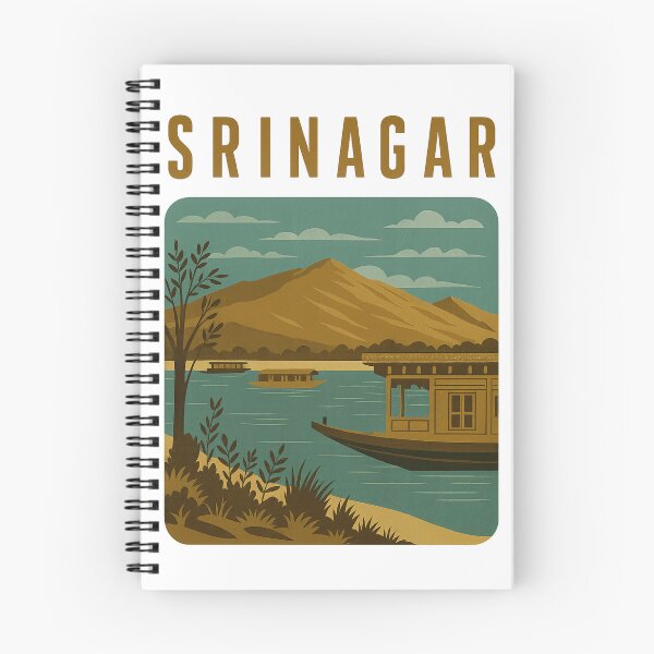 Item preview,  Srinagar Dal Lake Houseboats Jammu and Kashmir India designed and sold by Aryabek.