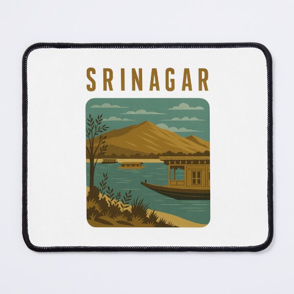 Item preview, Srinagar Dal Lake Houseboats Jammu and Kashmir India designed and sold by Aryabek.