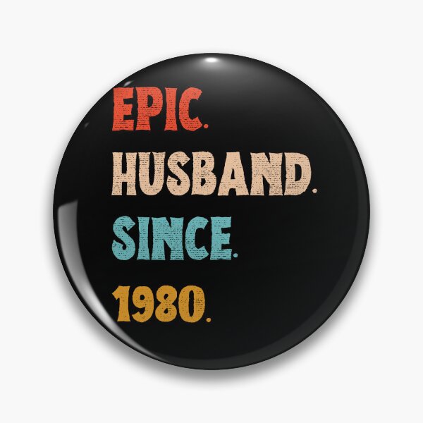 Item preview, Epic Husband Since 1980 - 45th Wedding Anniversary For Him, Men, Husband designed and sold by Mozaic Clothes.