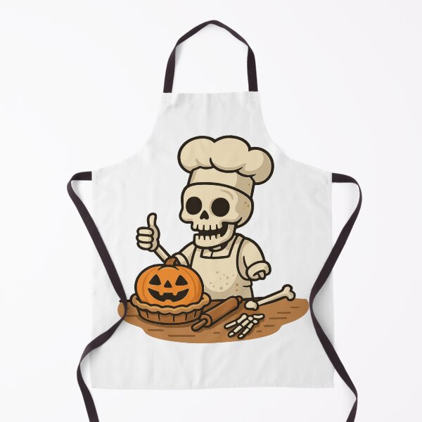 Item preview, Funny Skeleton Baker Halloween designed and sold by Cute-Nature.