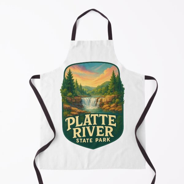 Artikelvorschau, Platte River State Park, malerische Wasserfälle, Nebraska, USA entworfen und verkauft von Aryabek.