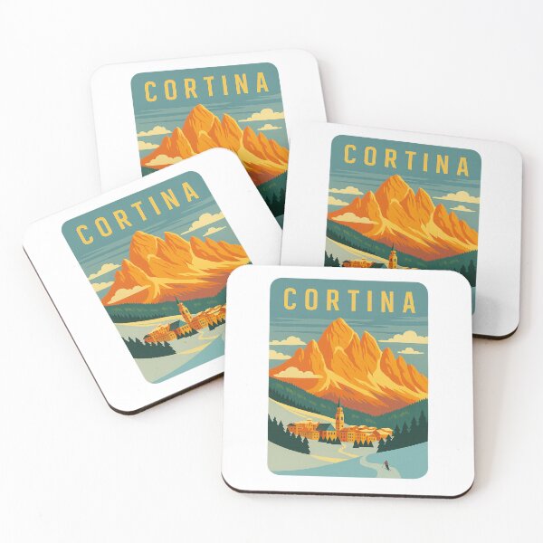 Item preview,  Cortina d’Ampezzo Winter Village Dolomites Italy designed and sold by Aryabek.