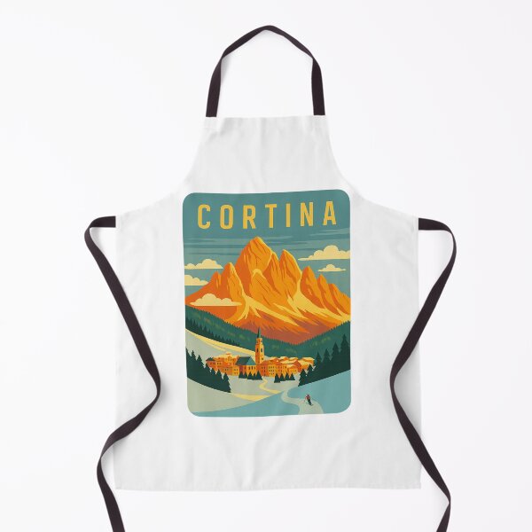Item preview, Cortina d’Ampezzo Winter Village Dolomites Italy designed and sold by Aryabek.