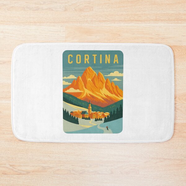 Item preview,  Cortina d’Ampezzo Winter Village Dolomites Italy designed and sold by Aryabek.