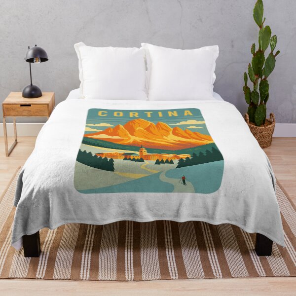 Item preview, Cortina d’Ampezzo Winter Village Dolomites Italy designed and sold by Aryabek.