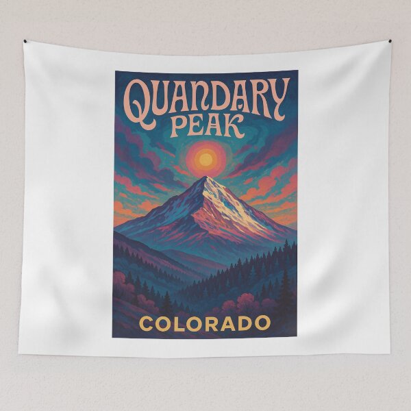 Item preview,  Quandary Peak Colorado Rocky Mountains USA designed and sold by Aryabek.