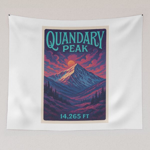 Item preview,  Quandary Peak 14,265 Feet Colorado Rocky Mountains USA designed and sold by Aryabek.