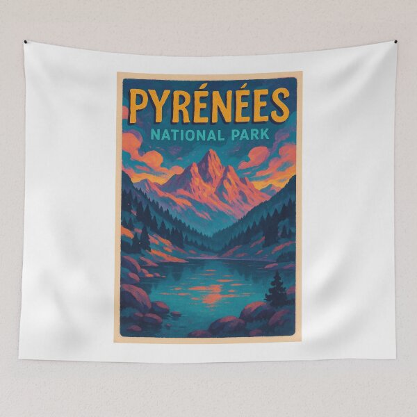 Item preview, Sunset Over Pyrenees National Park, France designed and sold by Aryabek.