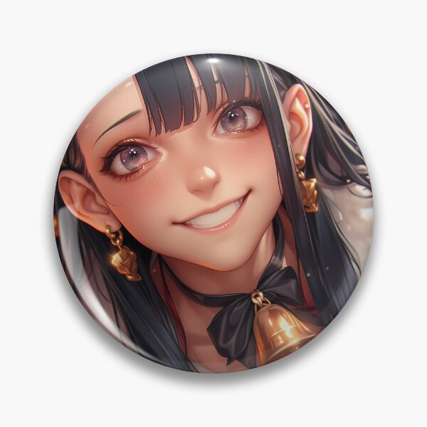 Item preview, Christmas Anime Girl Bell Choker Smile designed and sold by HumbertoValveno.