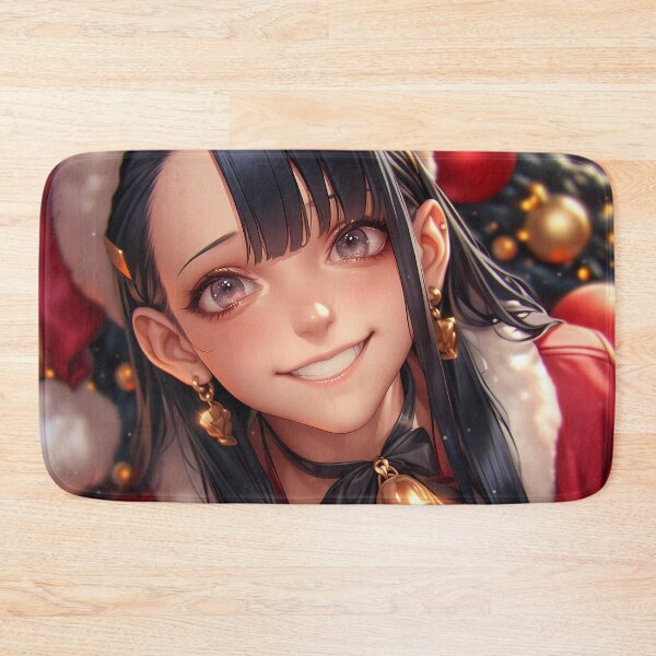 Item preview, Christmas Anime Girl Bell Choker Smile designed and sold by HumbertoValveno.