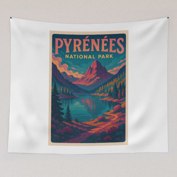 Item preview, Autumn Reflections in Pyrenees National Park designed and sold by Aryabek.