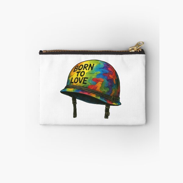 Item preview, Born to Love – Rainbow Camo Helmet Art designed and sold by Harprints.Studio.
