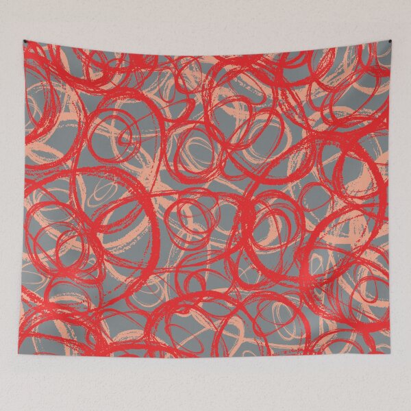 Item preview, Loop-the-Loop. Patterns on the bar table. designed and sold by CharlottePlaceArt.