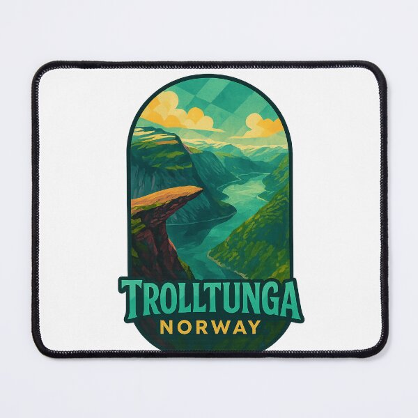 Item preview, Trolltunga Viewpoint Over Ringedalsvatnet, Norway designed and sold by Aryabek.