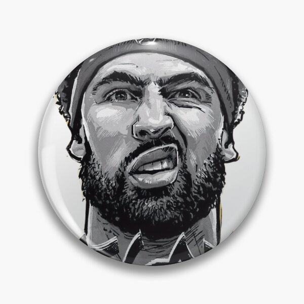 Item preview, Klay Basketball Star Face Art Illustration designed and sold by yinongsqa.