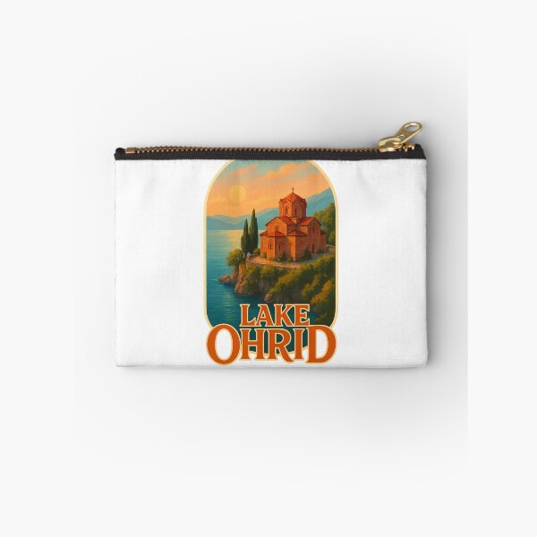 Item preview, Sunset Over Lake Ohrid and Saint John Kaneo Church designed and sold by Aryabek.