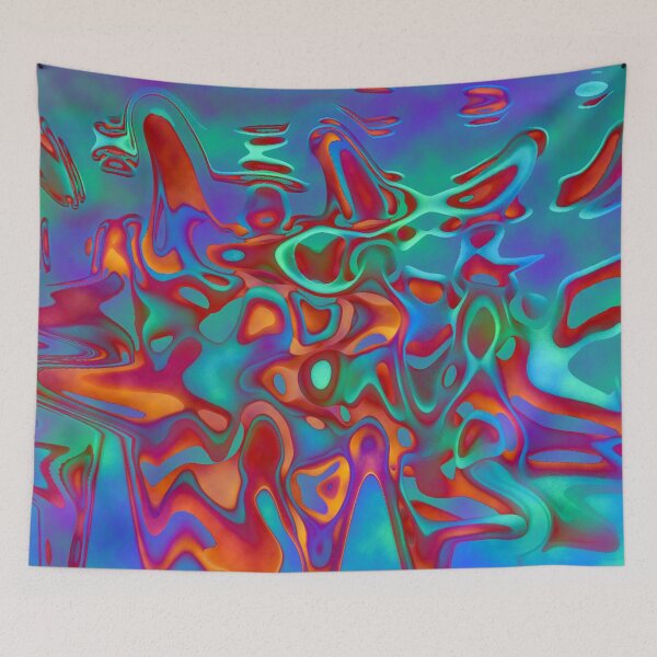 Item preview, Vibraciones abstractas coloridas designed and sold by Sigtrix.