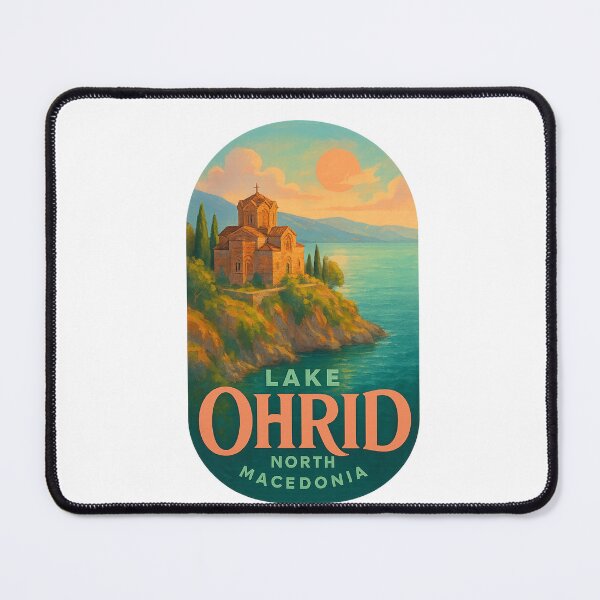 Item preview, Lake Ohrid and Saint John Kaneo in North Macedonia designed and sold by Aryabek.