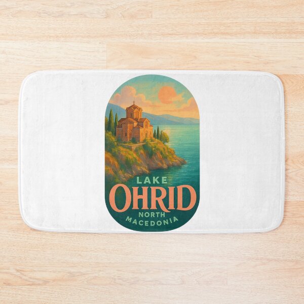 Item preview, Lake Ohrid and Saint John Kaneo in North Macedonia designed and sold by Aryabek.