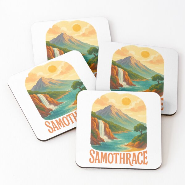 Item preview, Mount Saos and Waterfalls on Samothrace Island designed and sold by Aryabek.