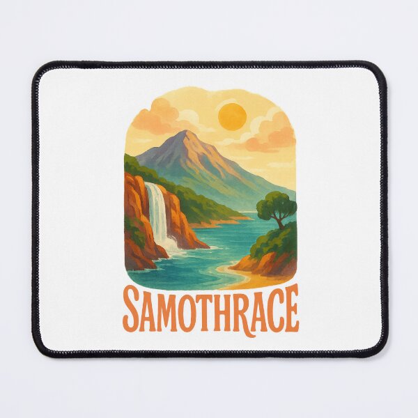 Item preview, Mount Saos and Waterfalls on Samothrace Island designed and sold by Aryabek.