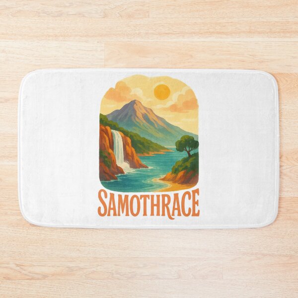 Item preview, Mount Saos and Waterfalls on Samothrace Island designed and sold by Aryabek.