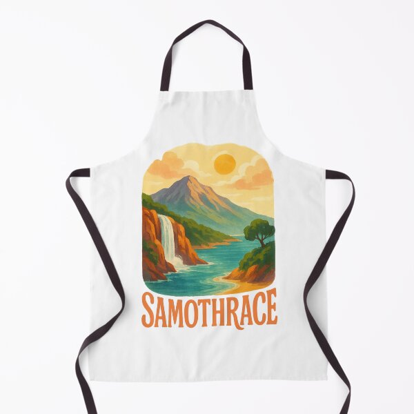 Item preview, Mount Saos and Waterfalls on Samothrace Island designed and sold by Aryabek.