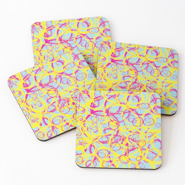 Item preview, Loop-the-Loop. Patterns on the bar table. designed and sold by CharlottePlaceArt.
