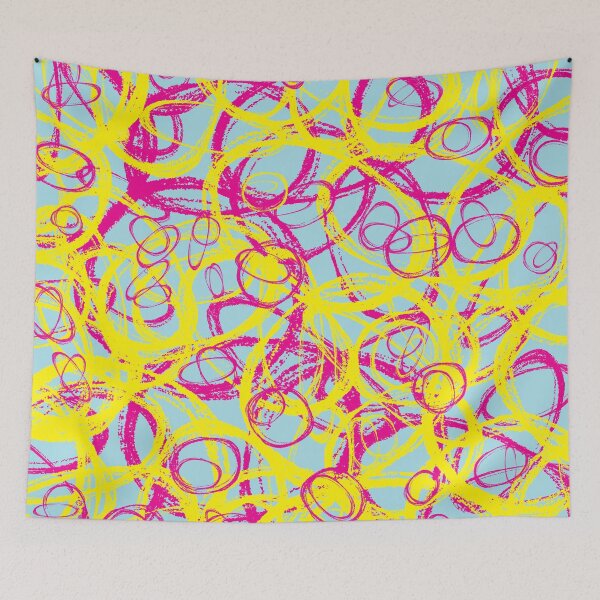 Item preview, Loop-the-Loop. Patterns on the bar table. designed and sold by CharlottePlaceArt.