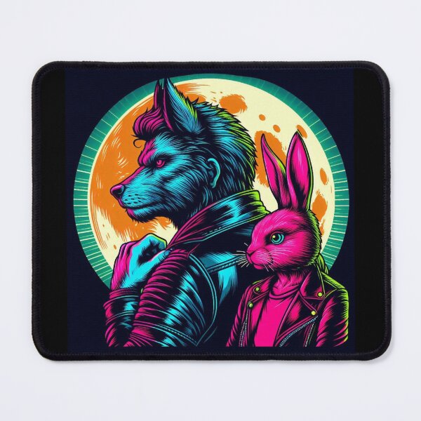 Item preview, Wolfman and bunny  designed and sold by Dogandesighn.