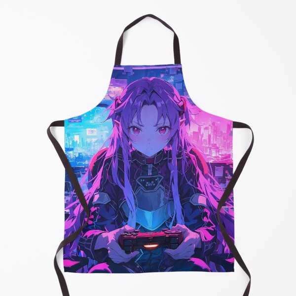 Item preview,  Yuuki Sword Art Online Gaming Neon Tactical Immersion Anime Girl Waifu designed and sold by HumbertoValveno.