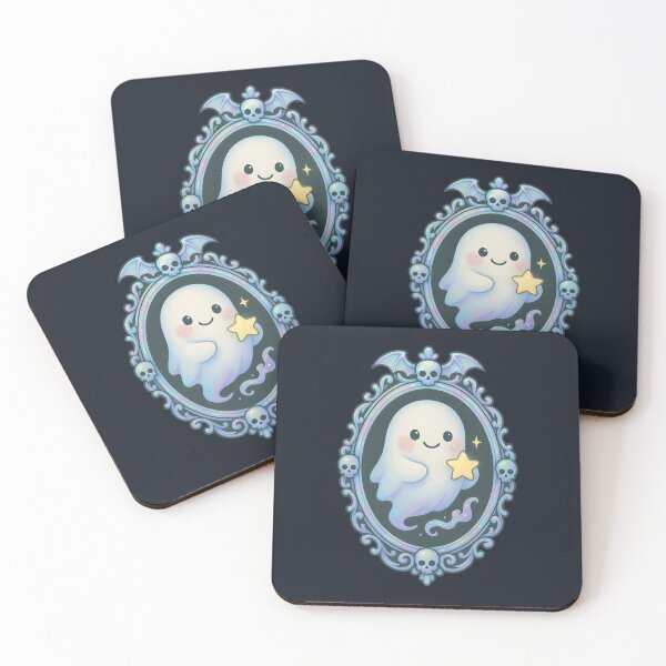 Item preview, Iridescent Gothic Frame with Smiling Ghost designed and sold by Ironicdoll.