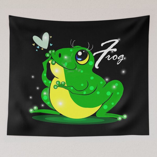 Item preview, A cute frog sending love designed and sold by Shirley cute art .