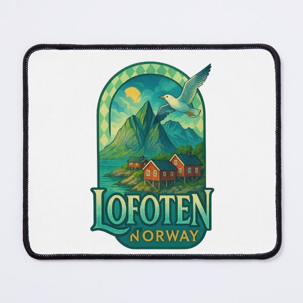 Item preview, Seaside Cabins in the Lofoten Islands, Norway designed and sold by Places On Earth.