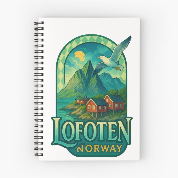 Item preview, Seaside Cabins in the Lofoten Islands, Norway designed and sold by Places On Earth.